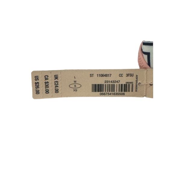 NWT Victoria's Secret Classic Hipster Bikini Bottom Navy/White Aztec Print S - Picture 5 of 9